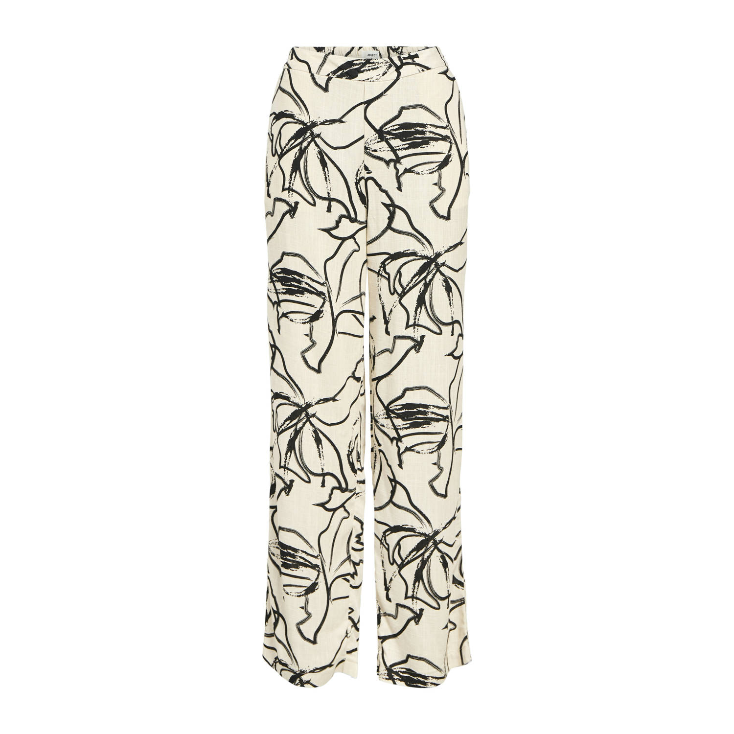 OBJECT straight regular waist casual broek