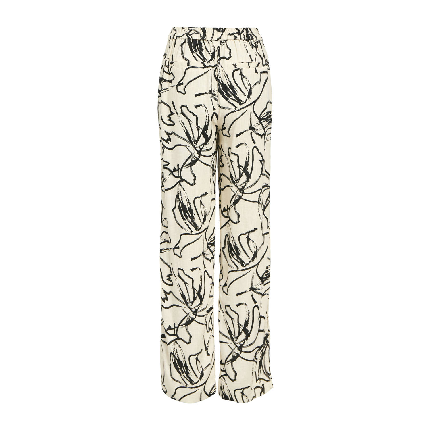 OBJECT straight regular waist casual broek