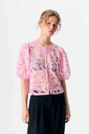 blousetop lichtroze