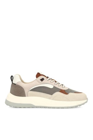 suède sneakers beige