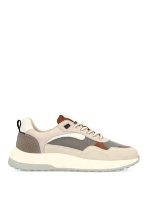 suède sneakers beige