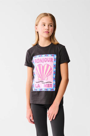 T-shirt antraciet