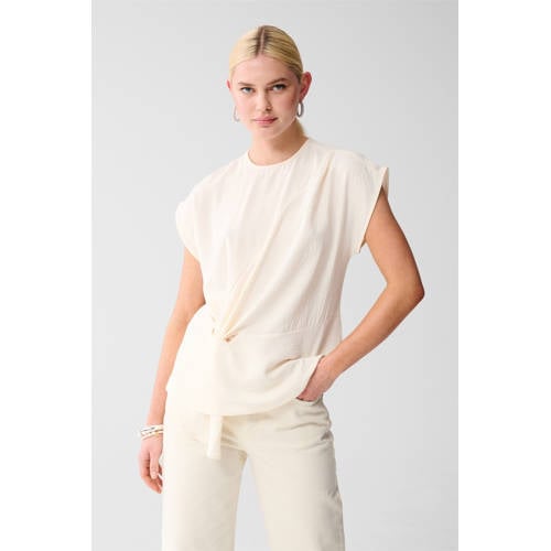 Shoeby top ecru afbeelding