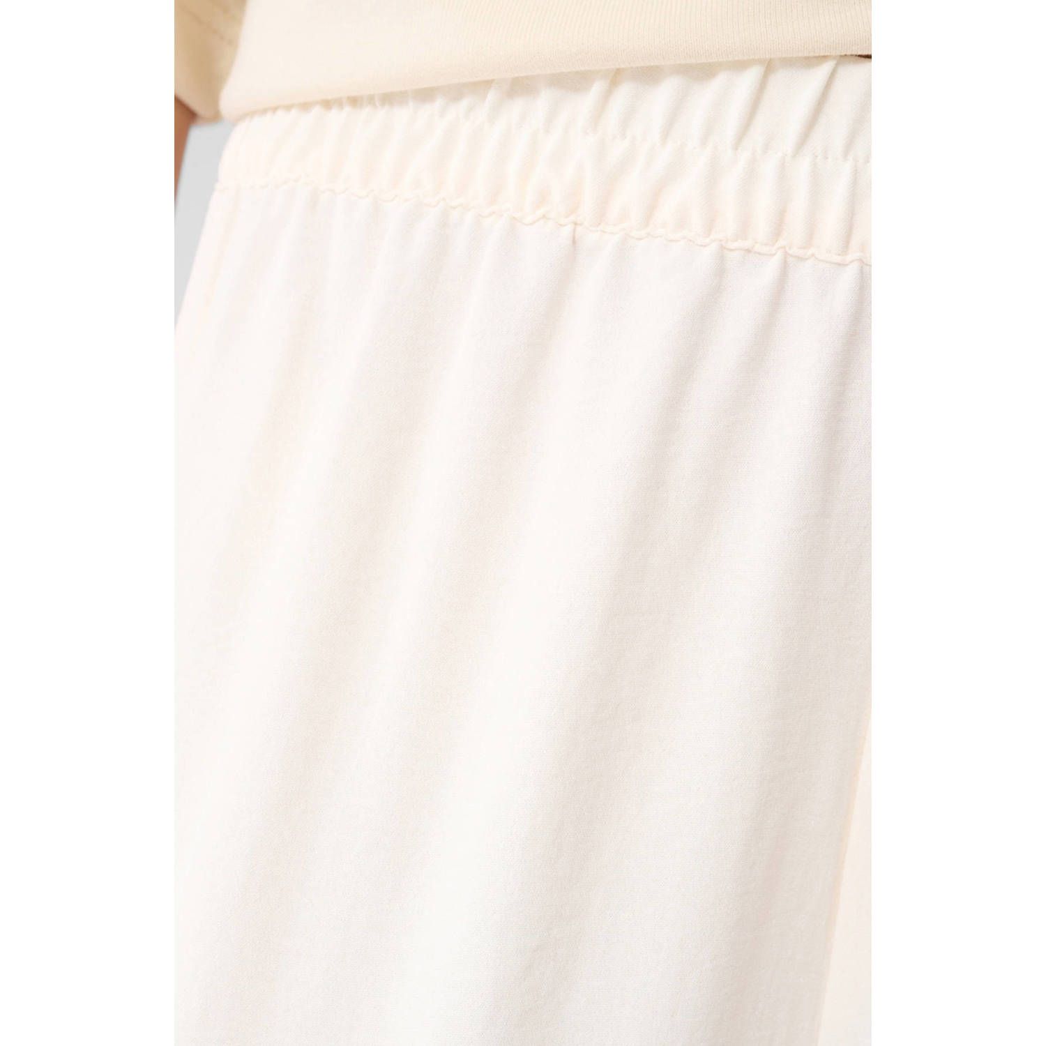 Shoeby wide leg high waist broek ecru