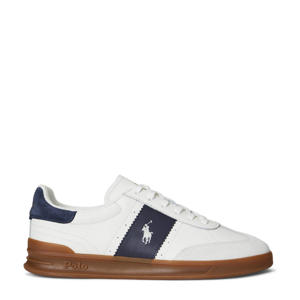 Heritage Aera PP leren sneakers wit/donkerblauw
