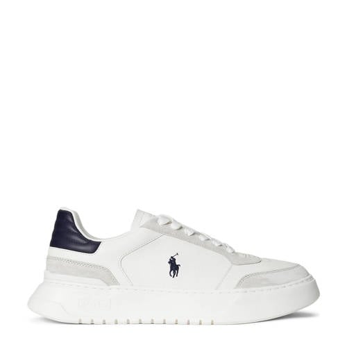 POLO Ralph Lauren RLite Sport leren sneakers wit/blauw afbeelding