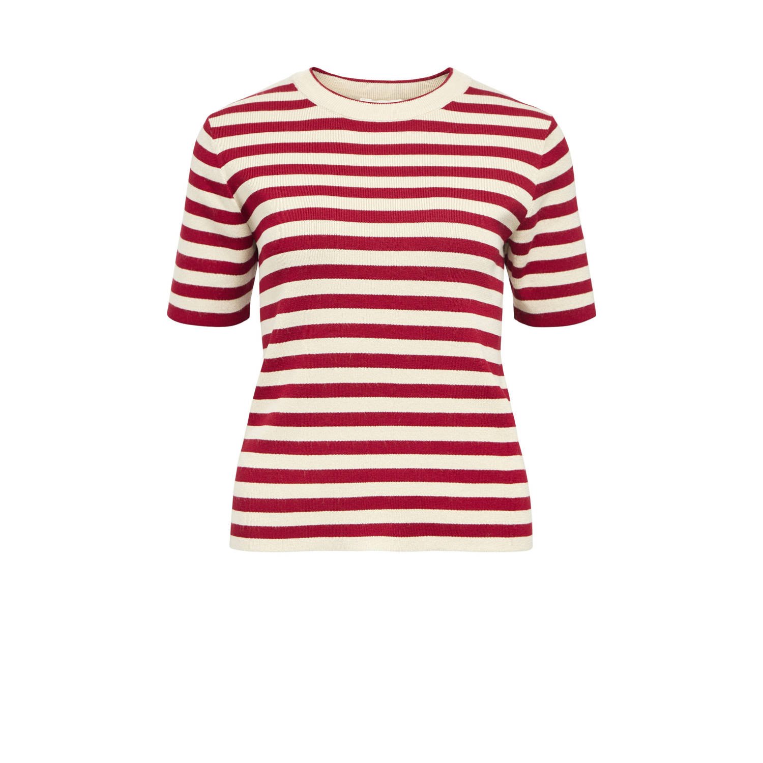 OBJECT Dames Truien & Vesten Objester S s New Knit Pullover Rood