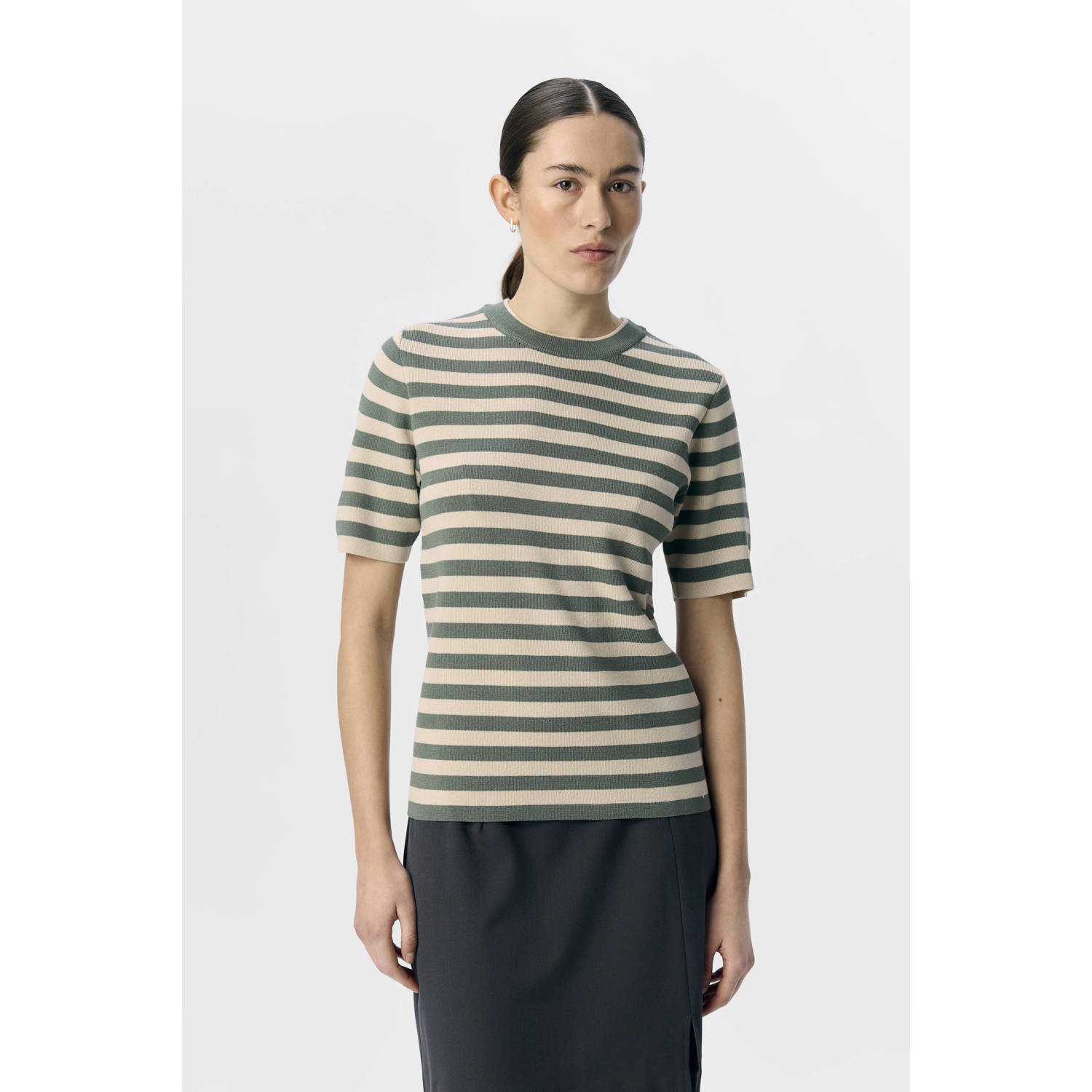 OBJECT Dames Truien & Vesten Objester S s New Knit Pullover Zand