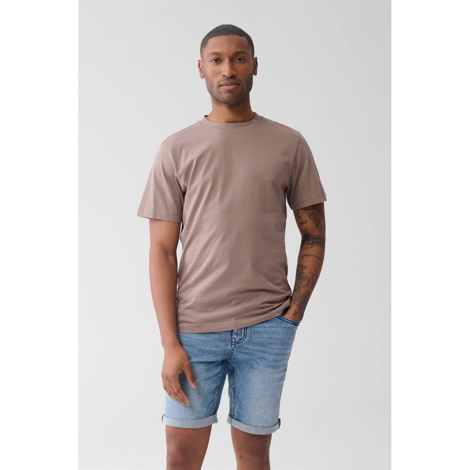Shoeby T-shirt bruin
