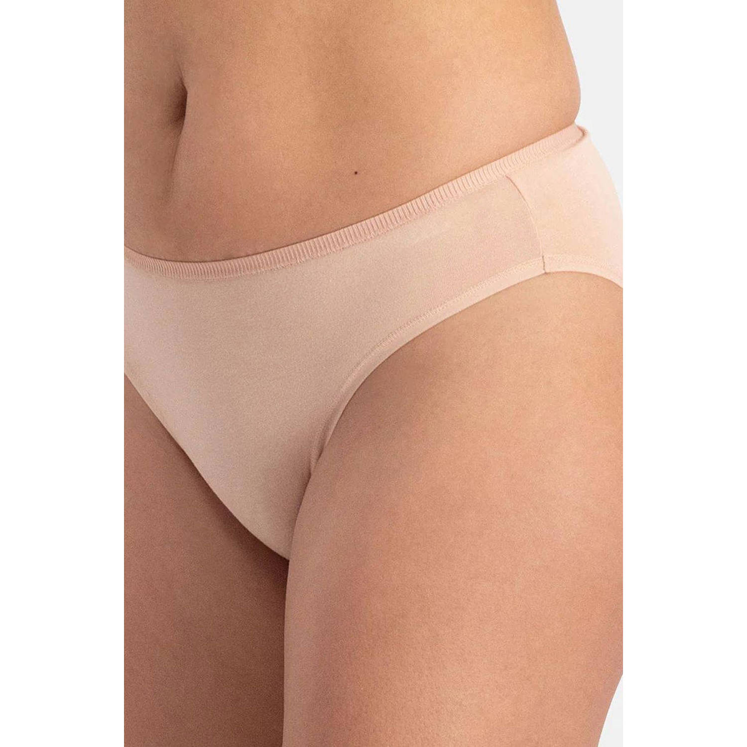 Bamboo Basics slip Julia met bamboe (set van 3) lichtroze