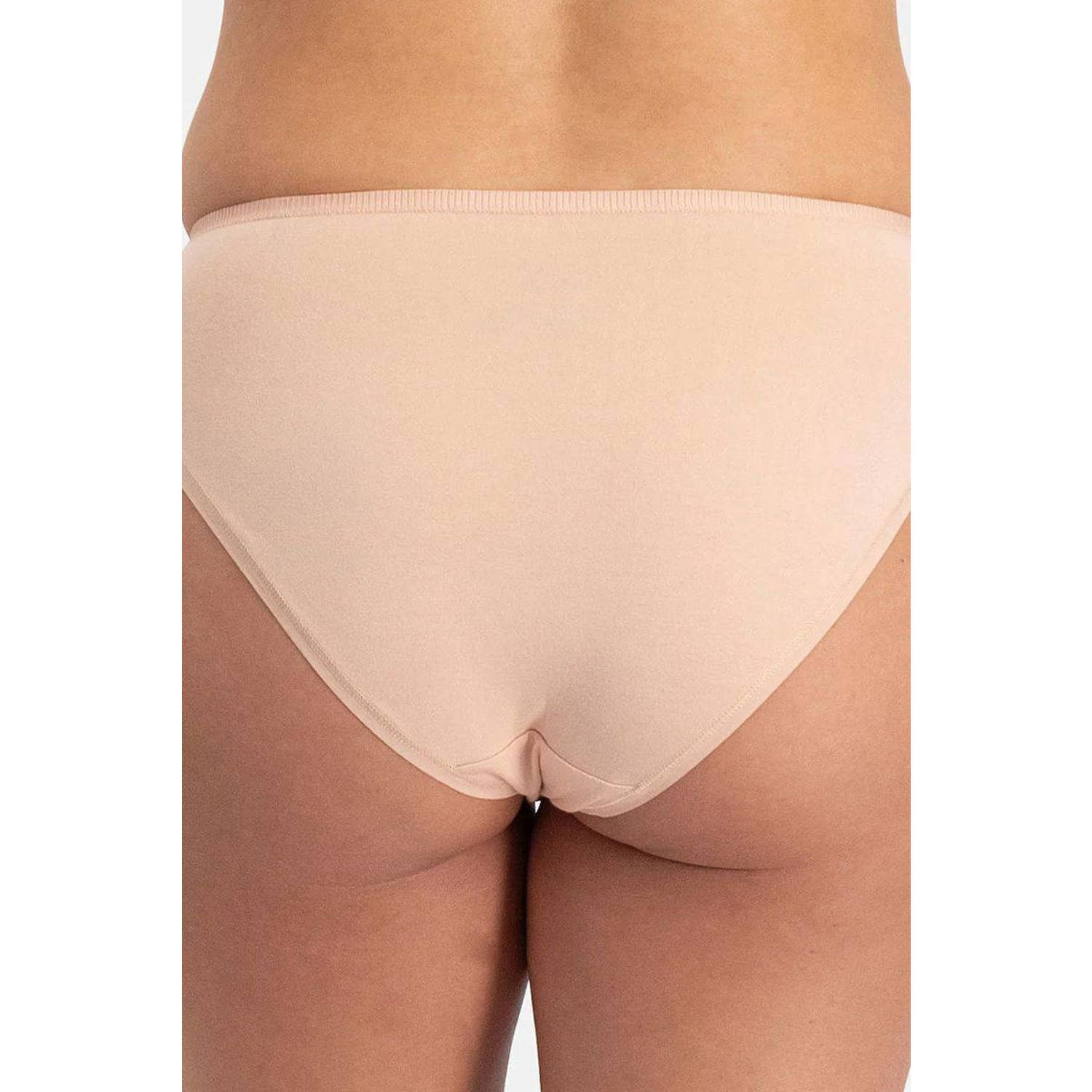 Bamboo Basics slip Julia met bamboe (set van 3) lichtroze