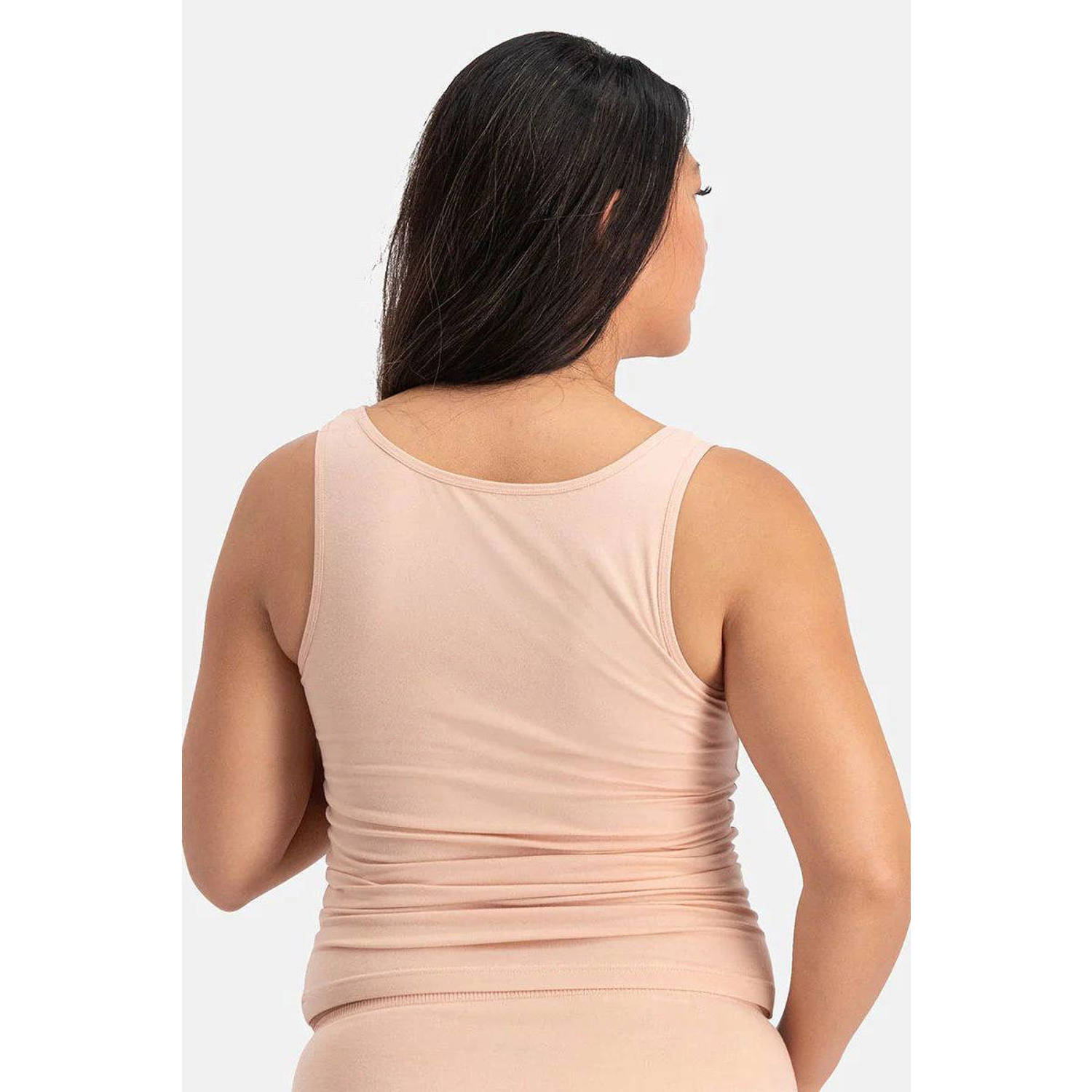 Bamboo Basics hemd Anna met bamboe (set van 2) lichtroze