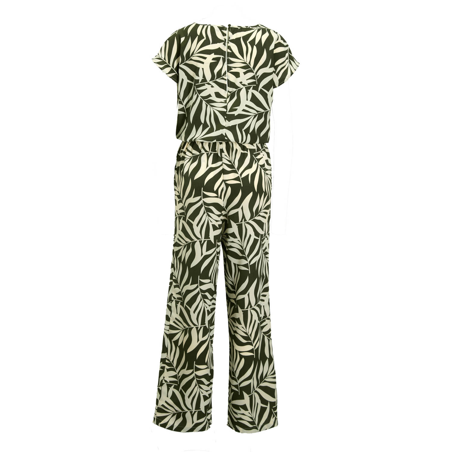VILA jumpsuit donkergroen
