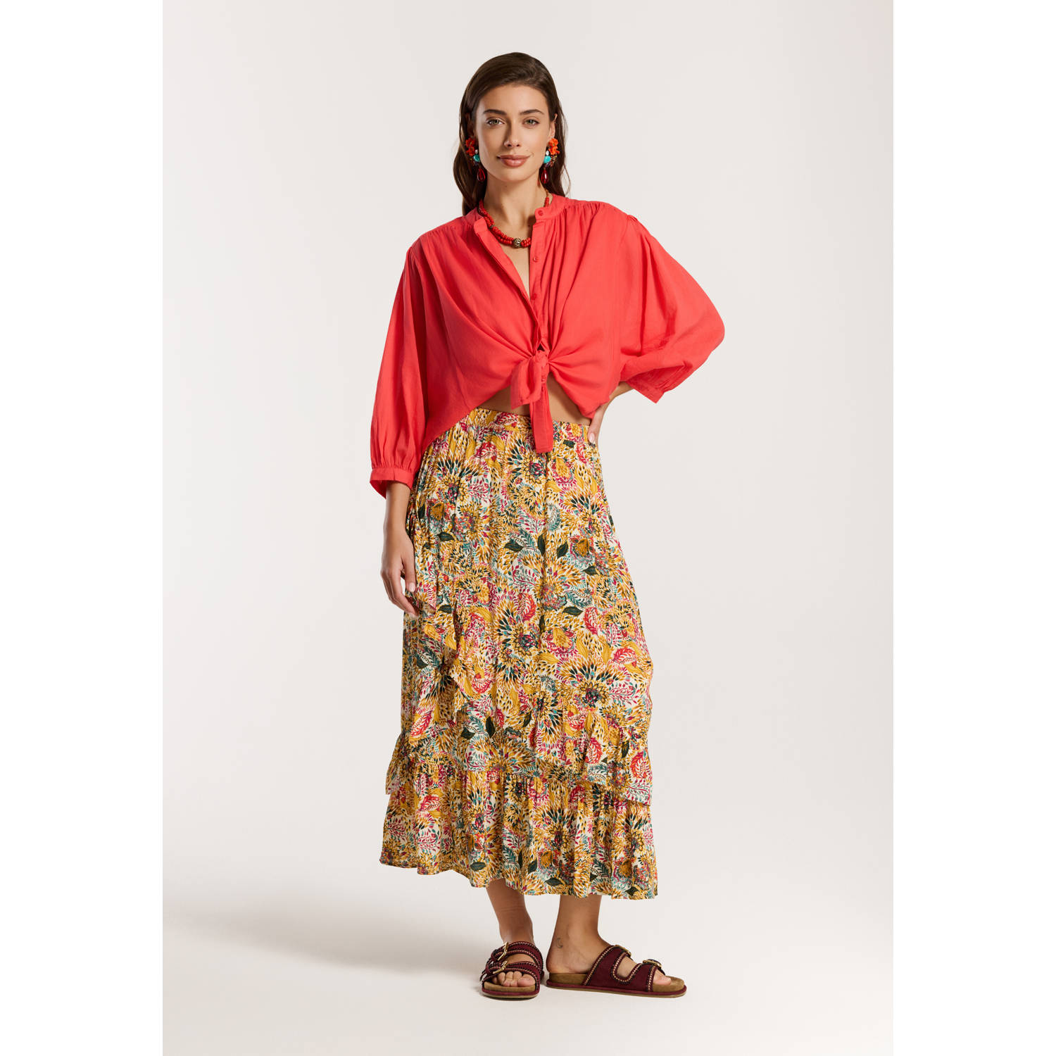 Shiwi blouse rood