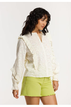 blouse ecru