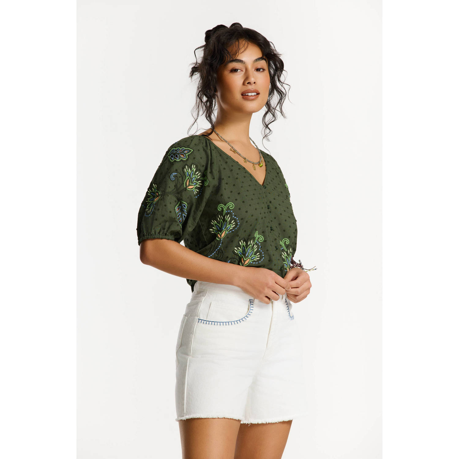 Shiwi blouse groen
