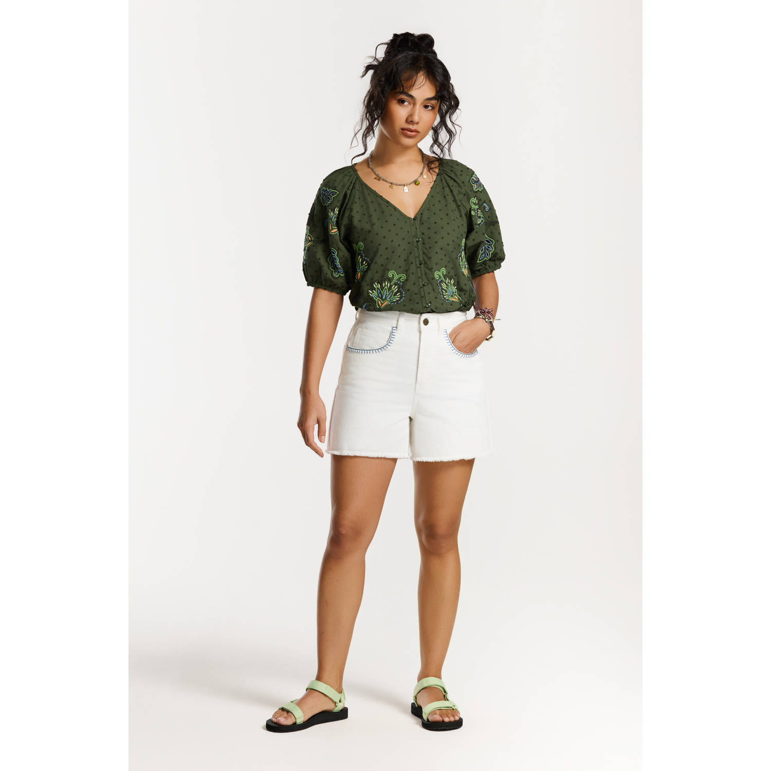 Shiwi blouse groen
