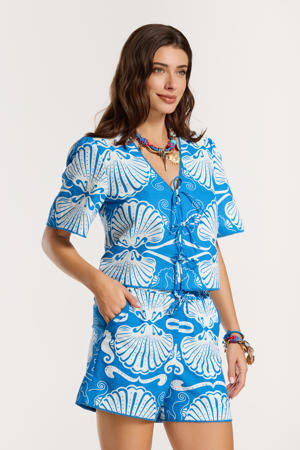 top blauw