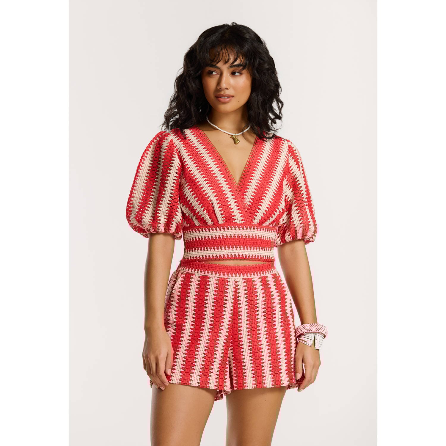 Shiwi top rood crochet
