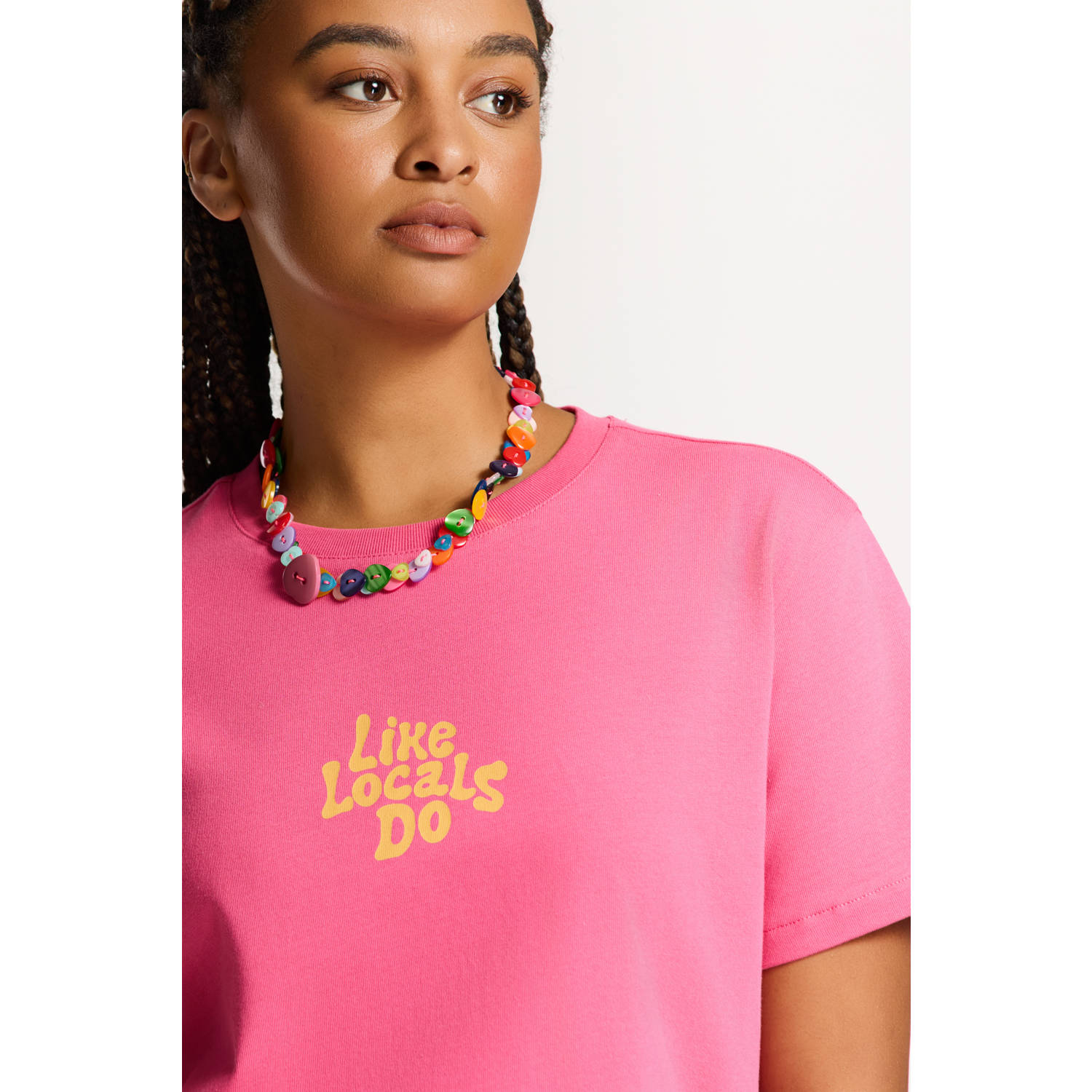 Shiwi T-shirt roze
