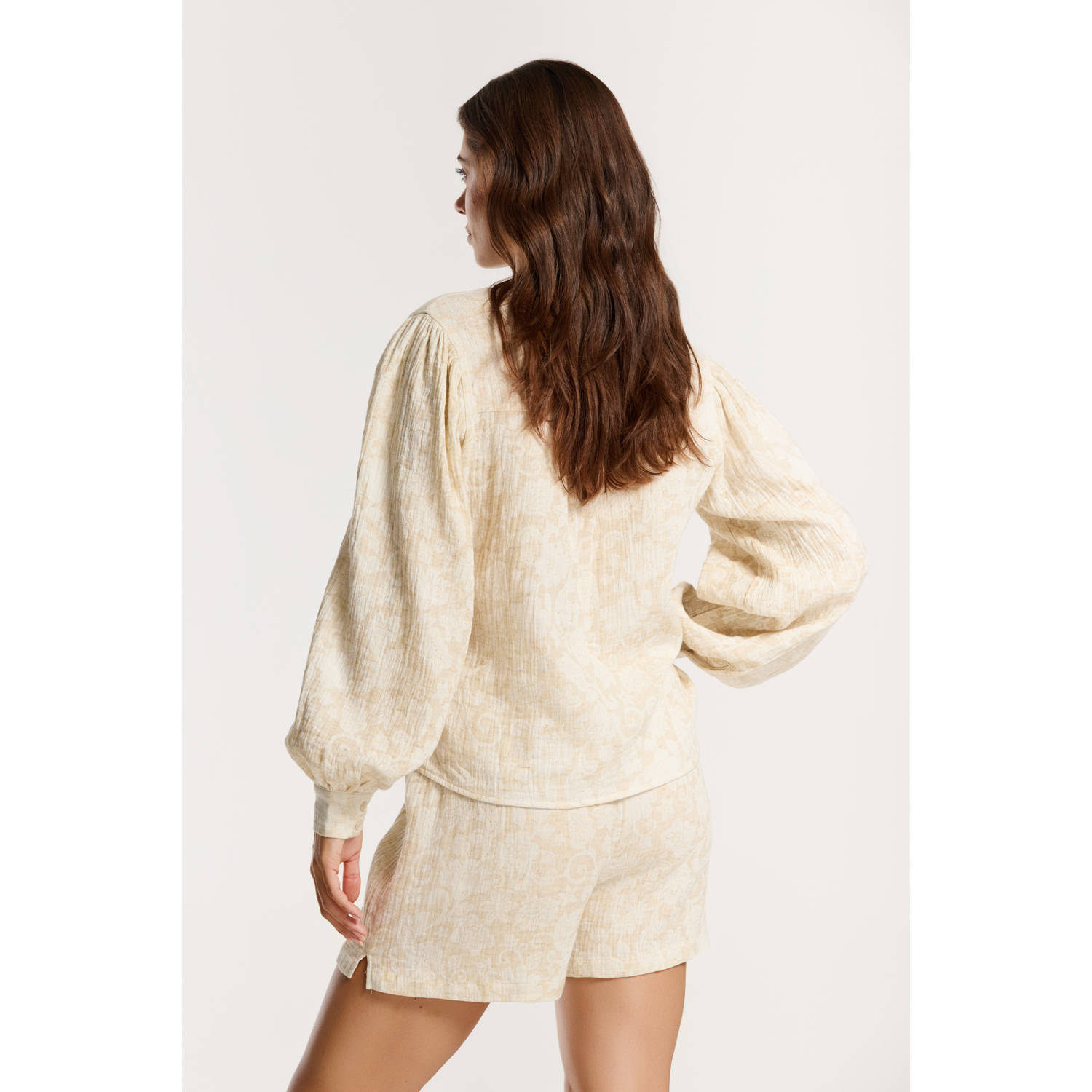Shiwi straight high waist casual short zand