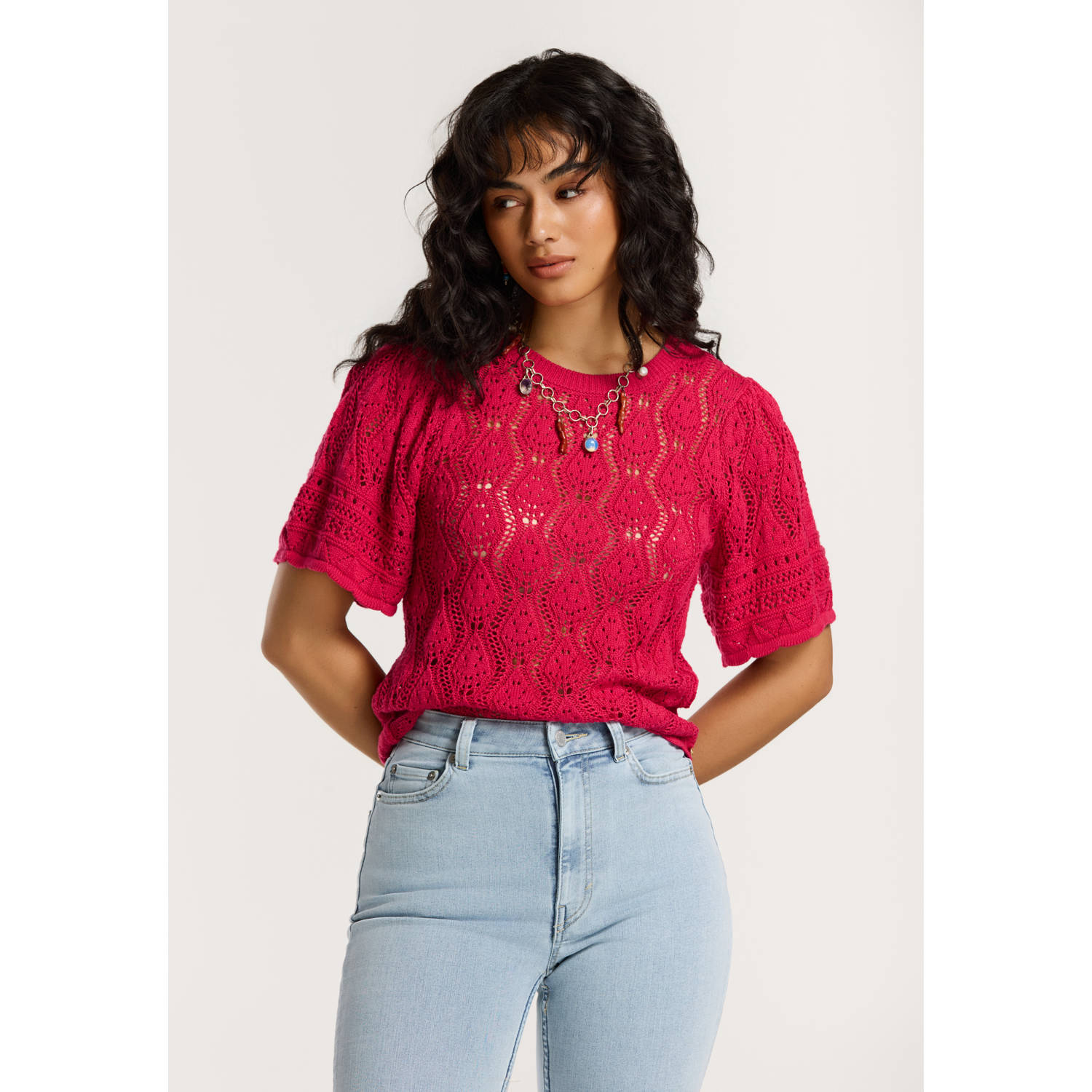 Shiwi top roze