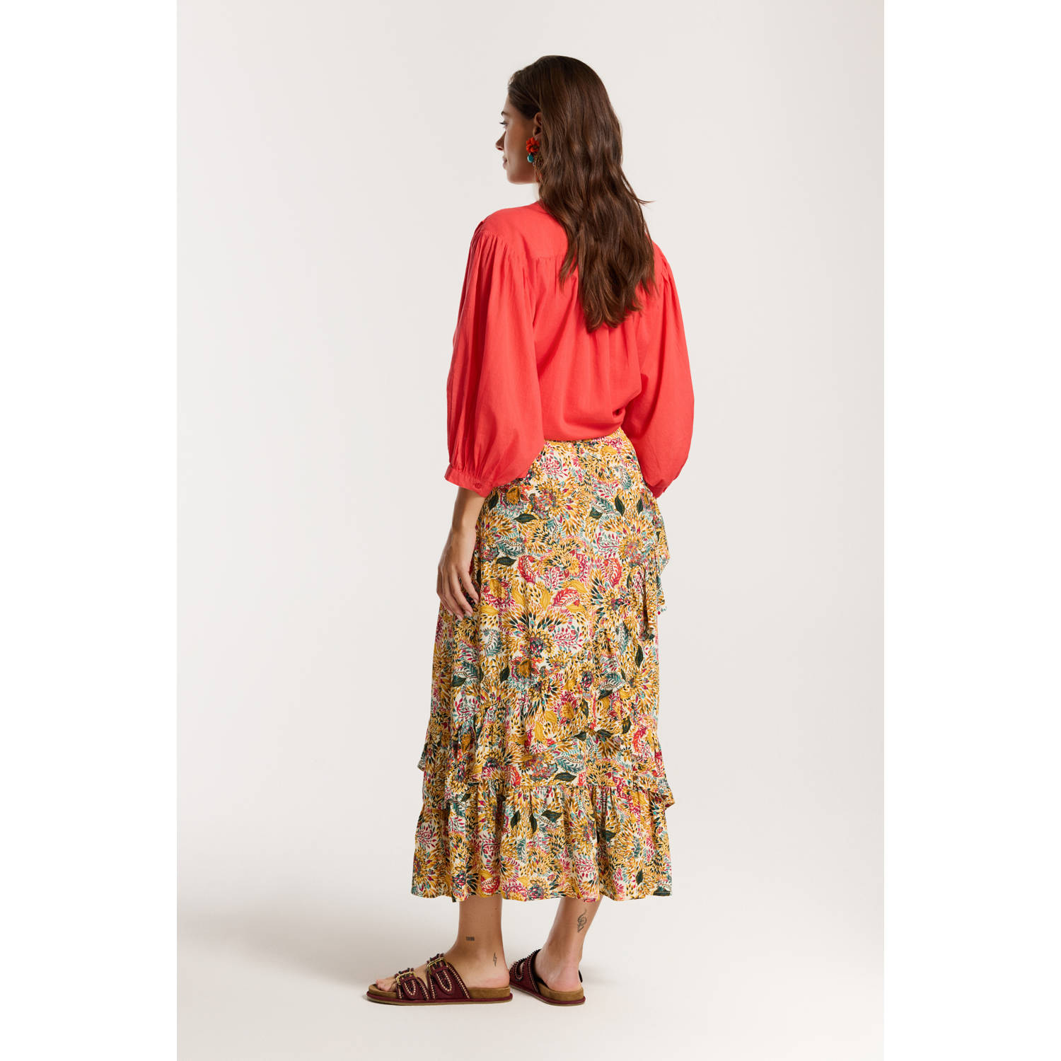 Shiwi midi rok multi