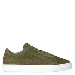 CLASSIC SU (SL100) suède sneakers olijfgroen