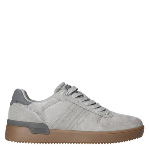Björn Borg Spin suède sneakers grijs