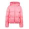 Little Cars gewatteerde jas roze