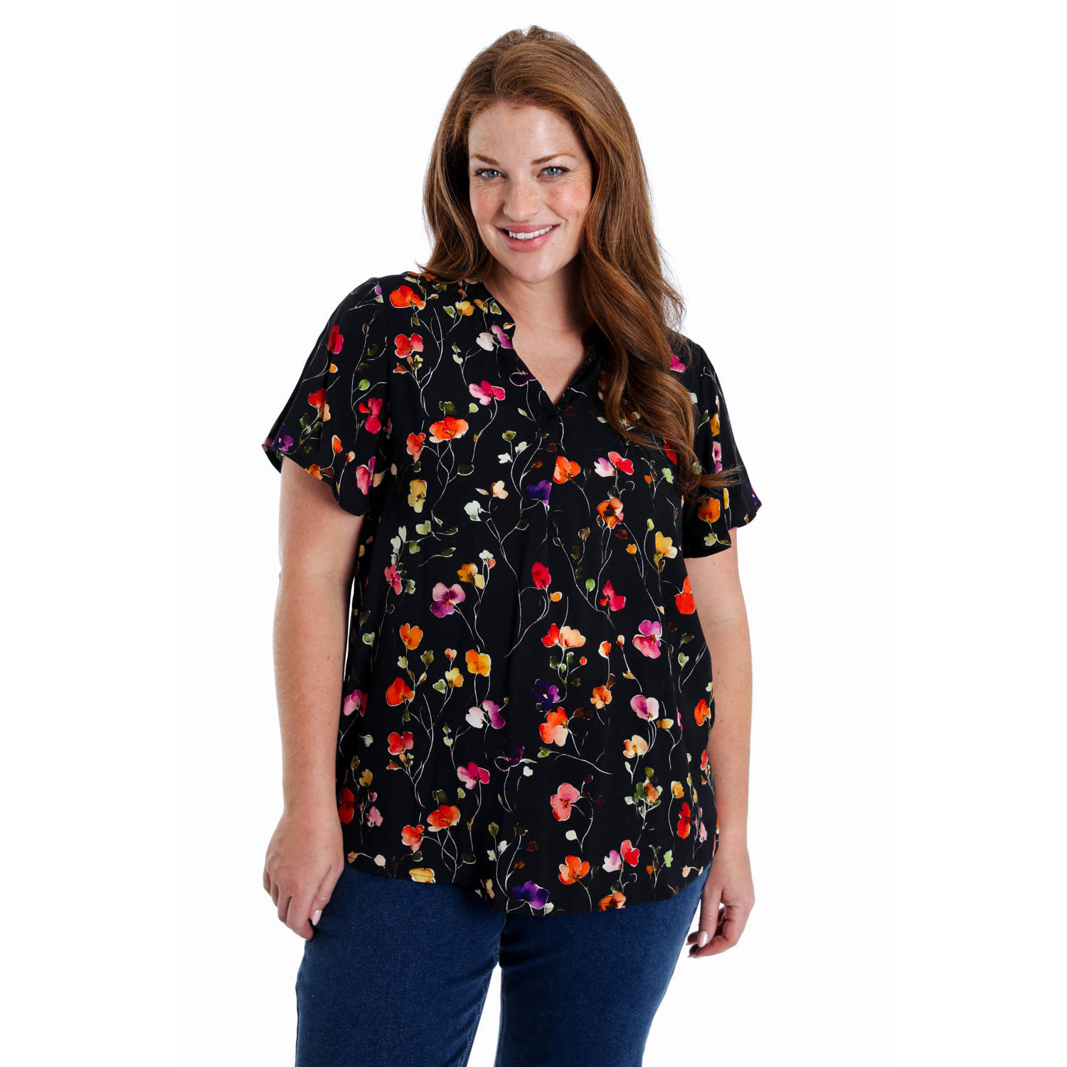 Paprika top zwart