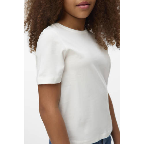 VERO MODA GIRL T-shirt wit afbeelding