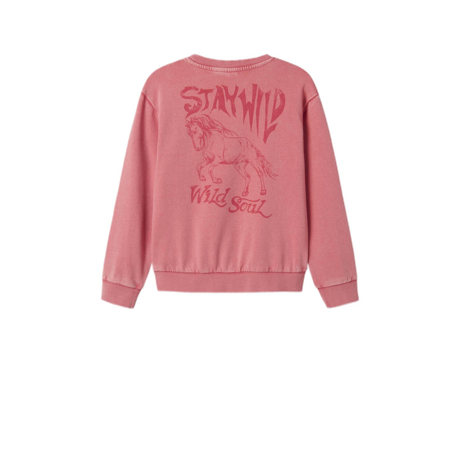 NAME IT KIDS sweater roze