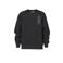 NAME IT KIDS sweater met backprint zwart