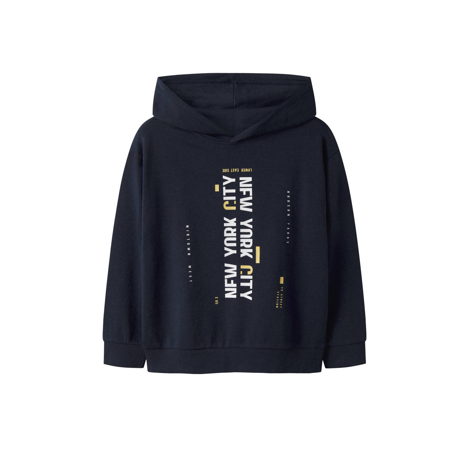 NAME IT KIDS hoodie donkerblauw