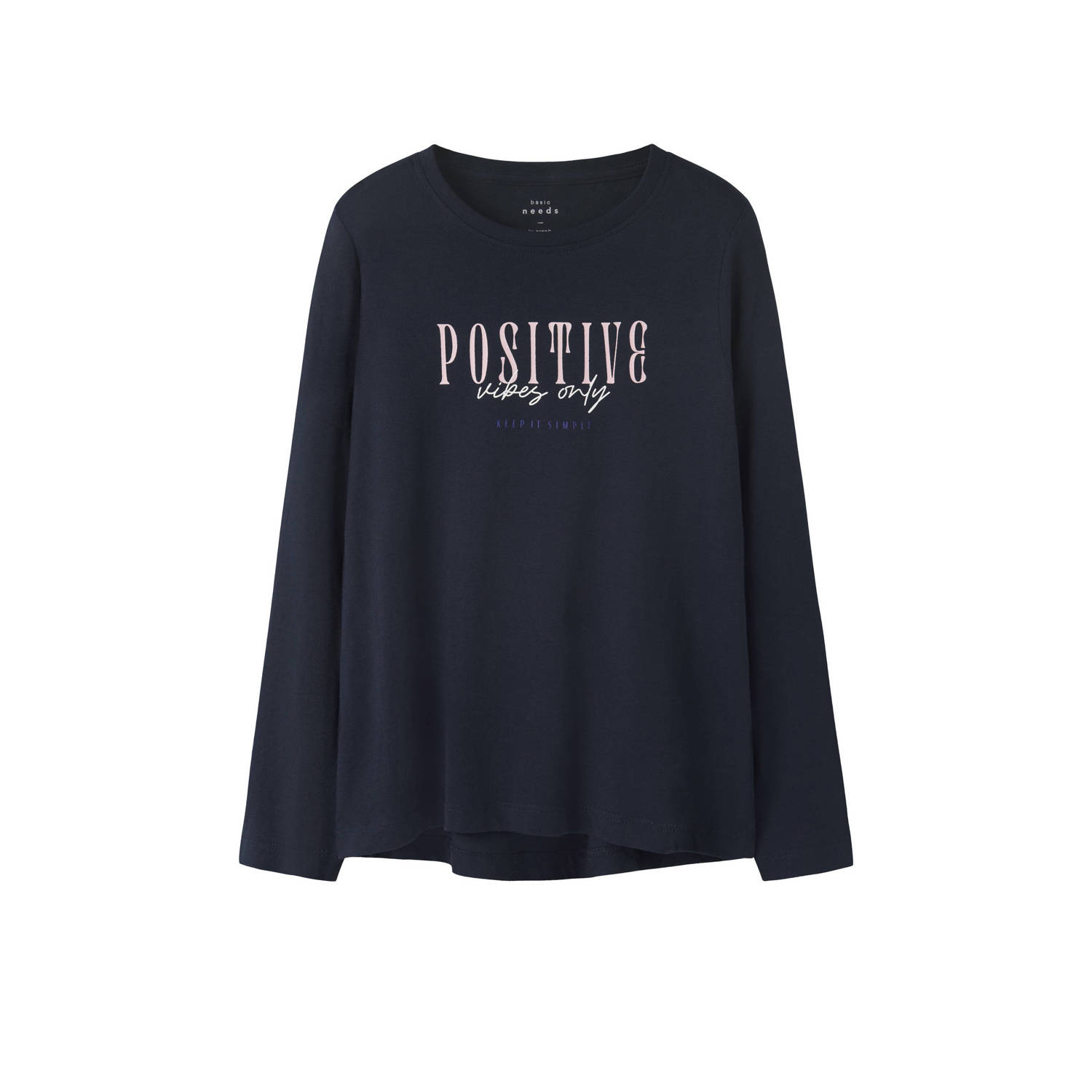 NAME IT KIDS longsleeve donkerblauw