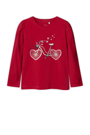 longsleeve rood