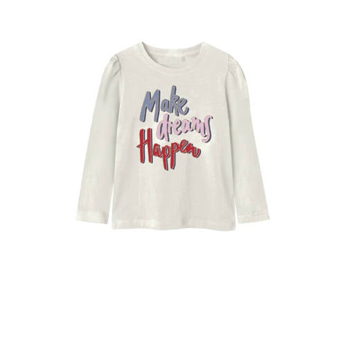 NAME IT MINI longsleeve wit afbeelding