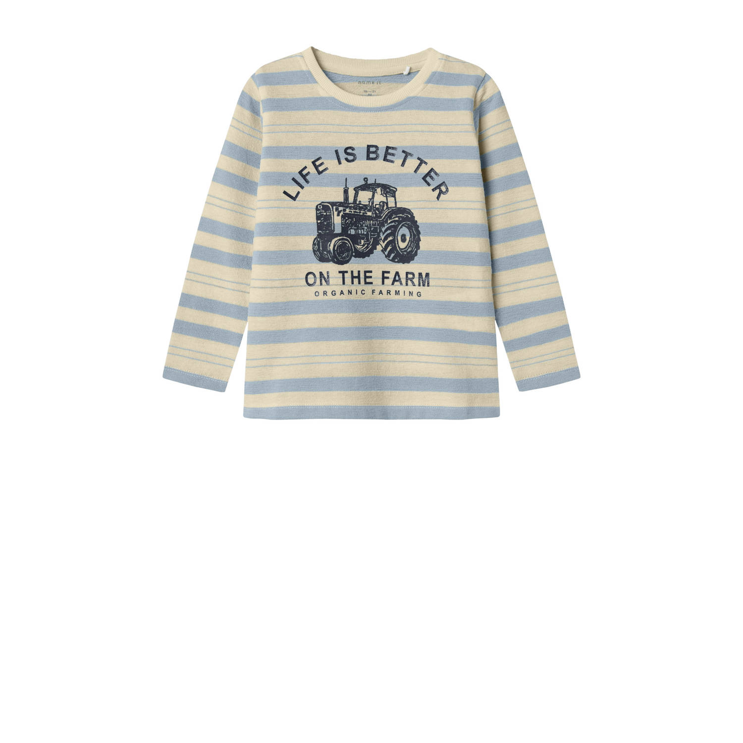 NAME IT MINI longsleeve lichtblauw
