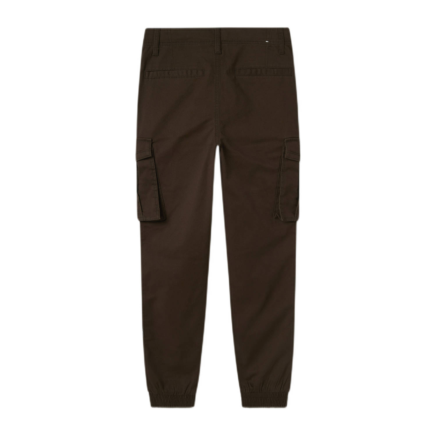 NAME IT KIDS regular cargo broek donkerbruin
