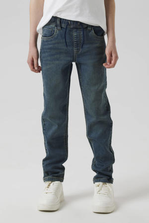 slim fit jeans vintage dark blue denim