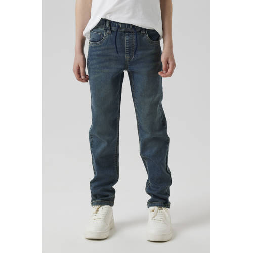 NAME IT KIDS slim fit jeans vintage dark blue denim afbeelding
