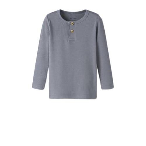 NAME IT MINI longsleeve grijsblauw afbeelding