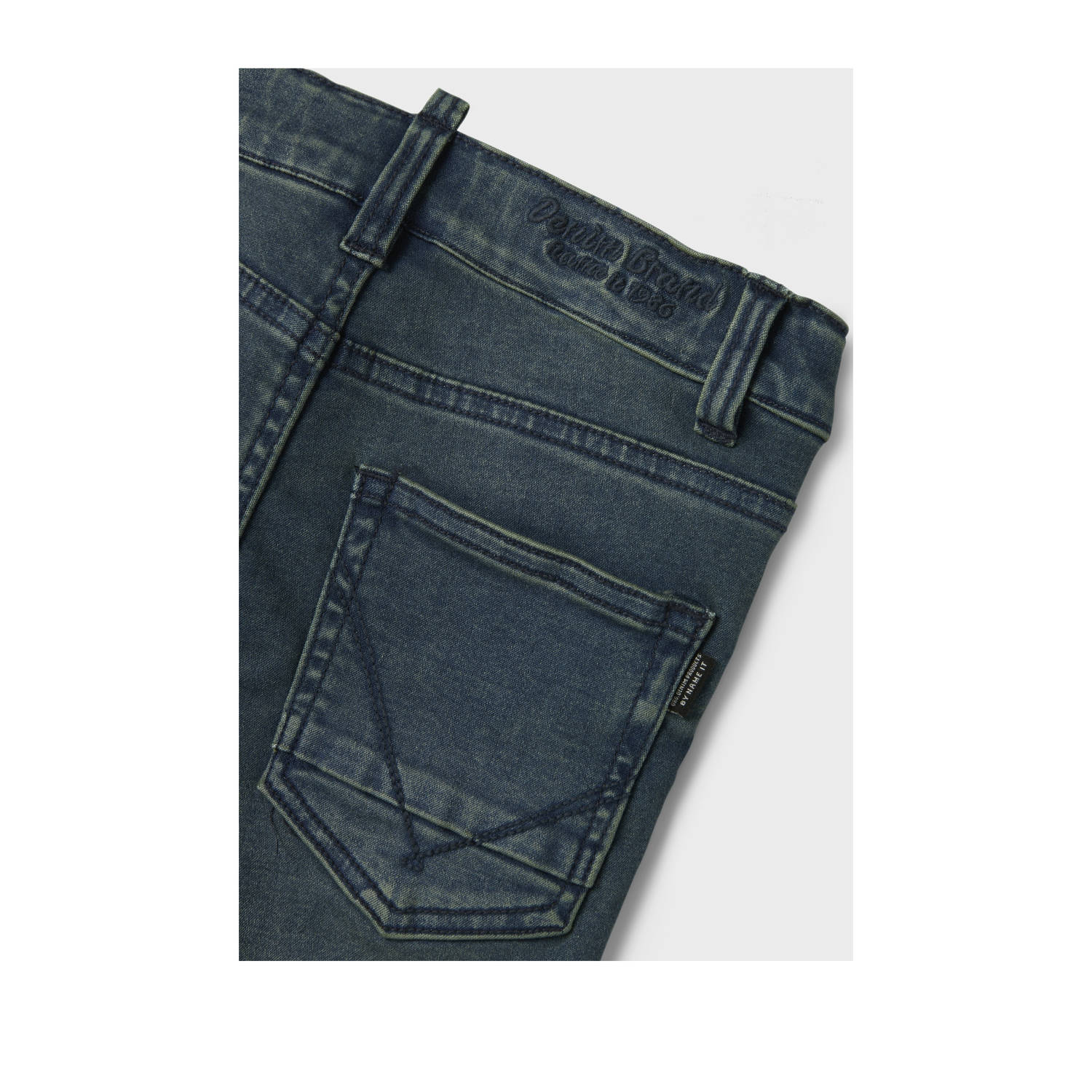 NAME IT KIDS slim fit jeans vintage dark blue denim