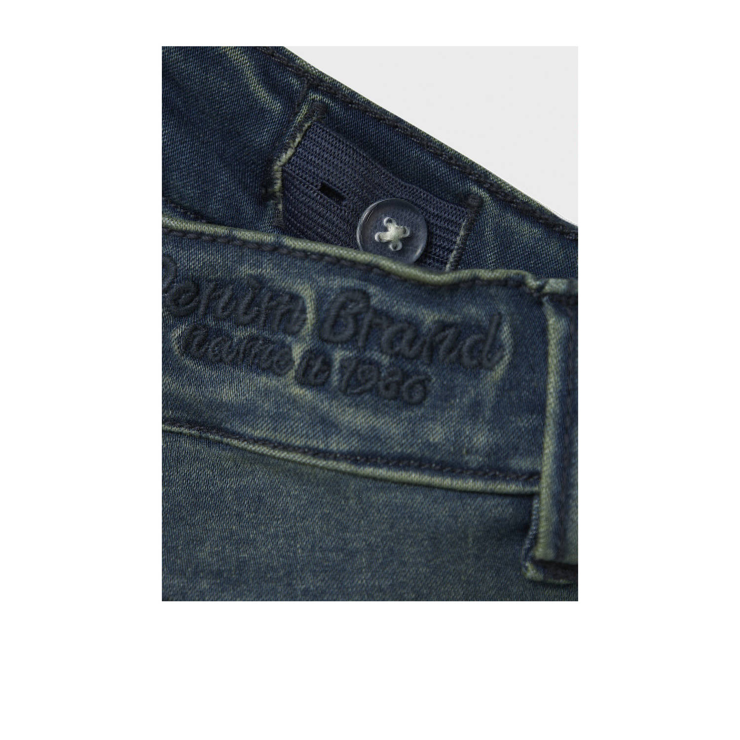 NAME IT KIDS slim fit jeans vintage dark blue denim