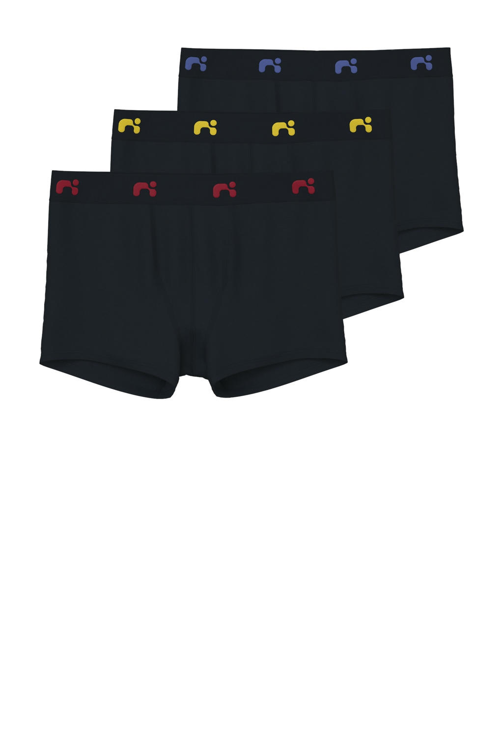 NAME IT KIDS boxershort - zwart (set van 3)