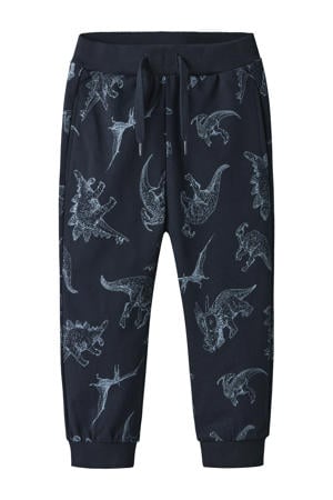 regular joggingbroek donkerblauw