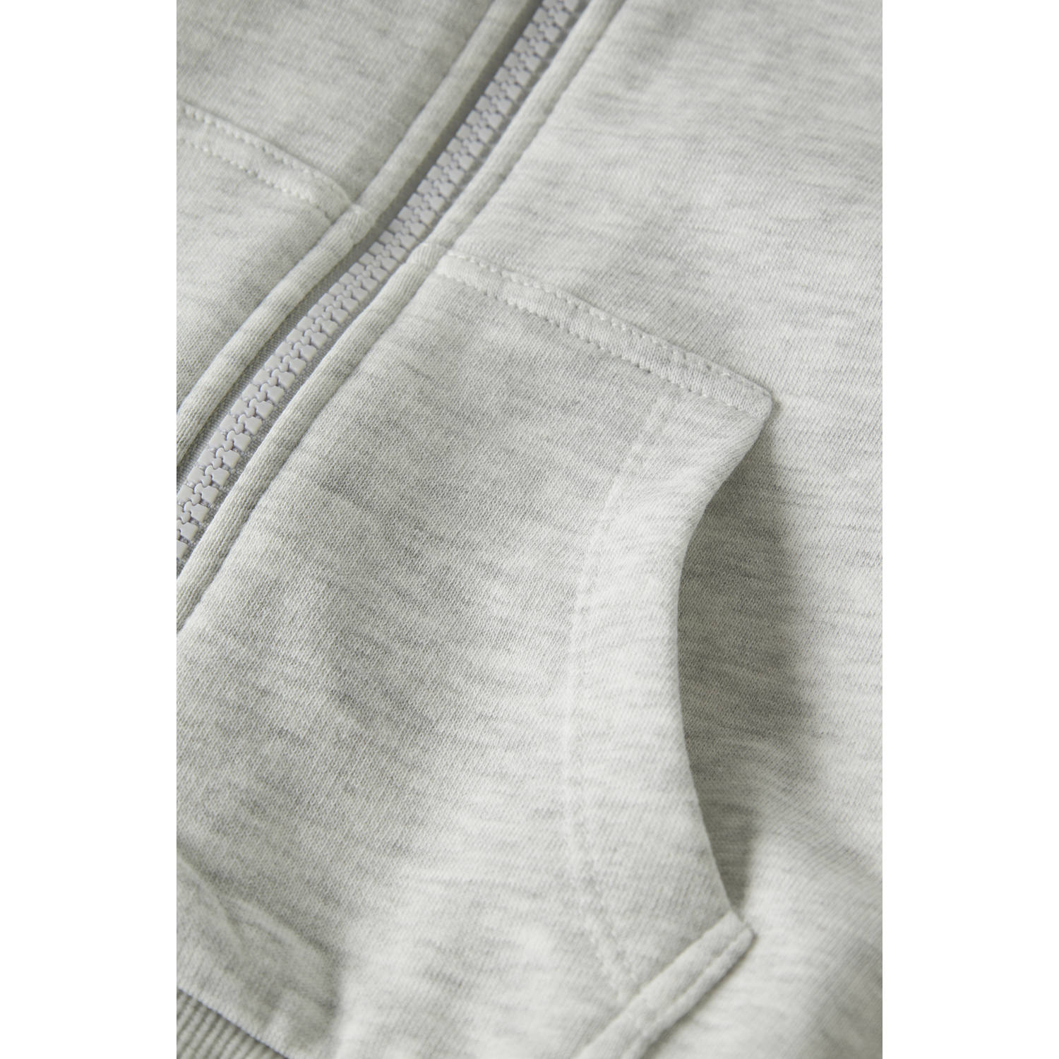 NAME IT KIDS sweatvest grijs melange