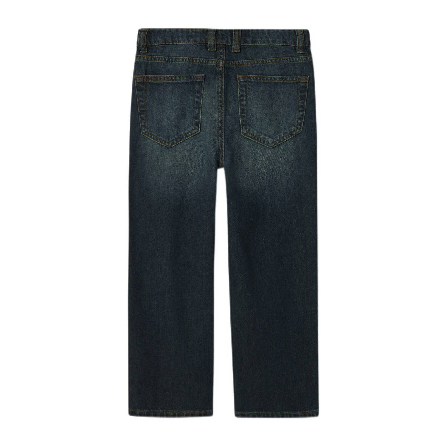NAME IT KIDS straight fit jeans vintage dark blue denim