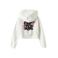 NAME IT KIDS hoodie met backprint wit